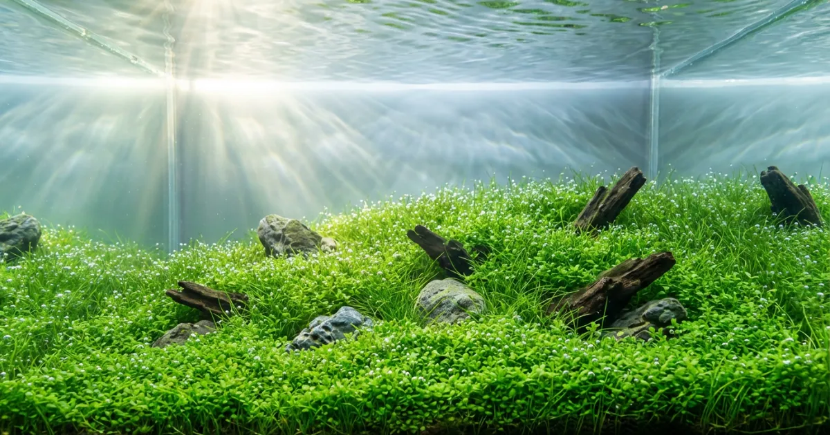 Cara Tanam Carpet Aquascape - Tutorial Dry Start Method & Wet Planting