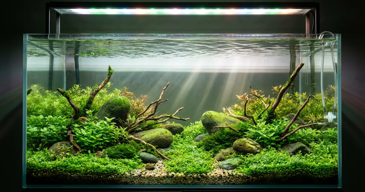 Carpet Aquascape Tanpa CO2 - 5 Tanaman Karpet yang Bisa Tumbuh Tanpa CO2