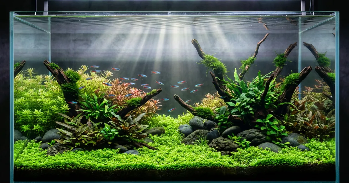 Tanaman Terbaik untuk Nature Aquascape Style - Pilihan Pemula hingga Profesional
